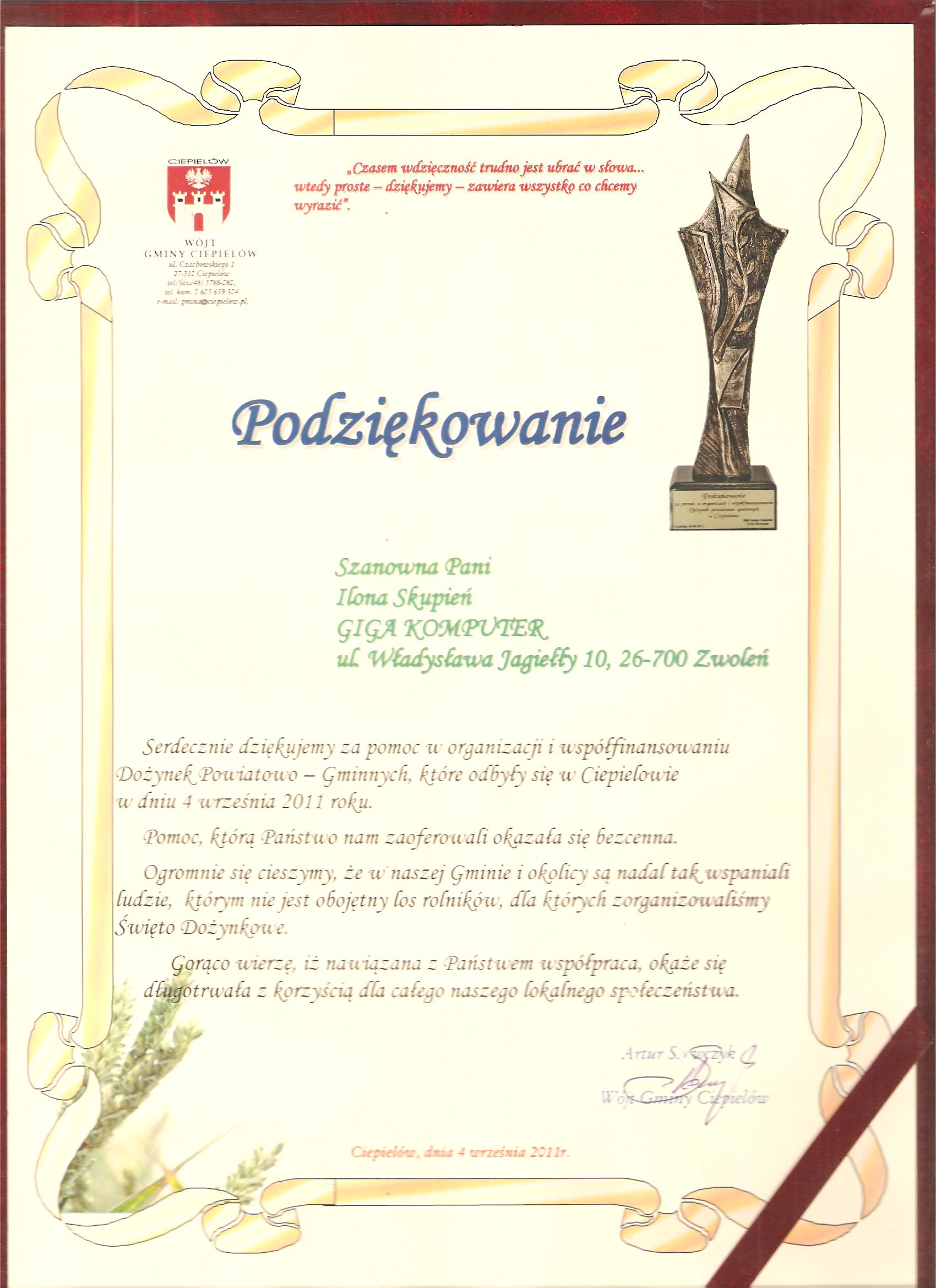 Dożynki Powiatowe 2011