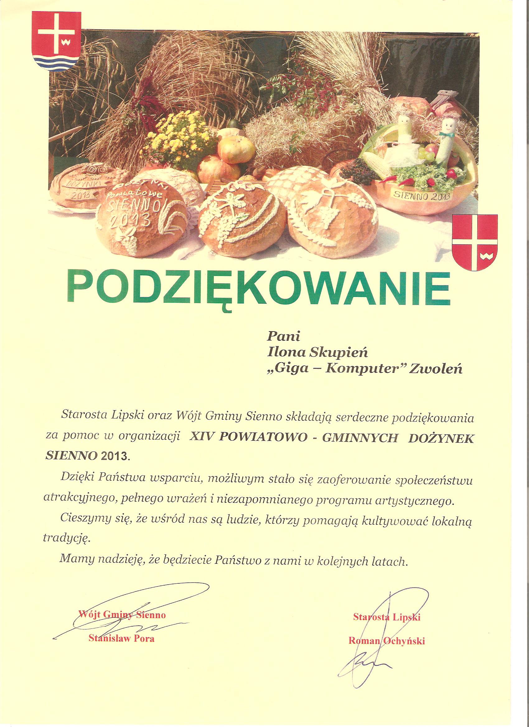 Dożynki Powiatowe 2013