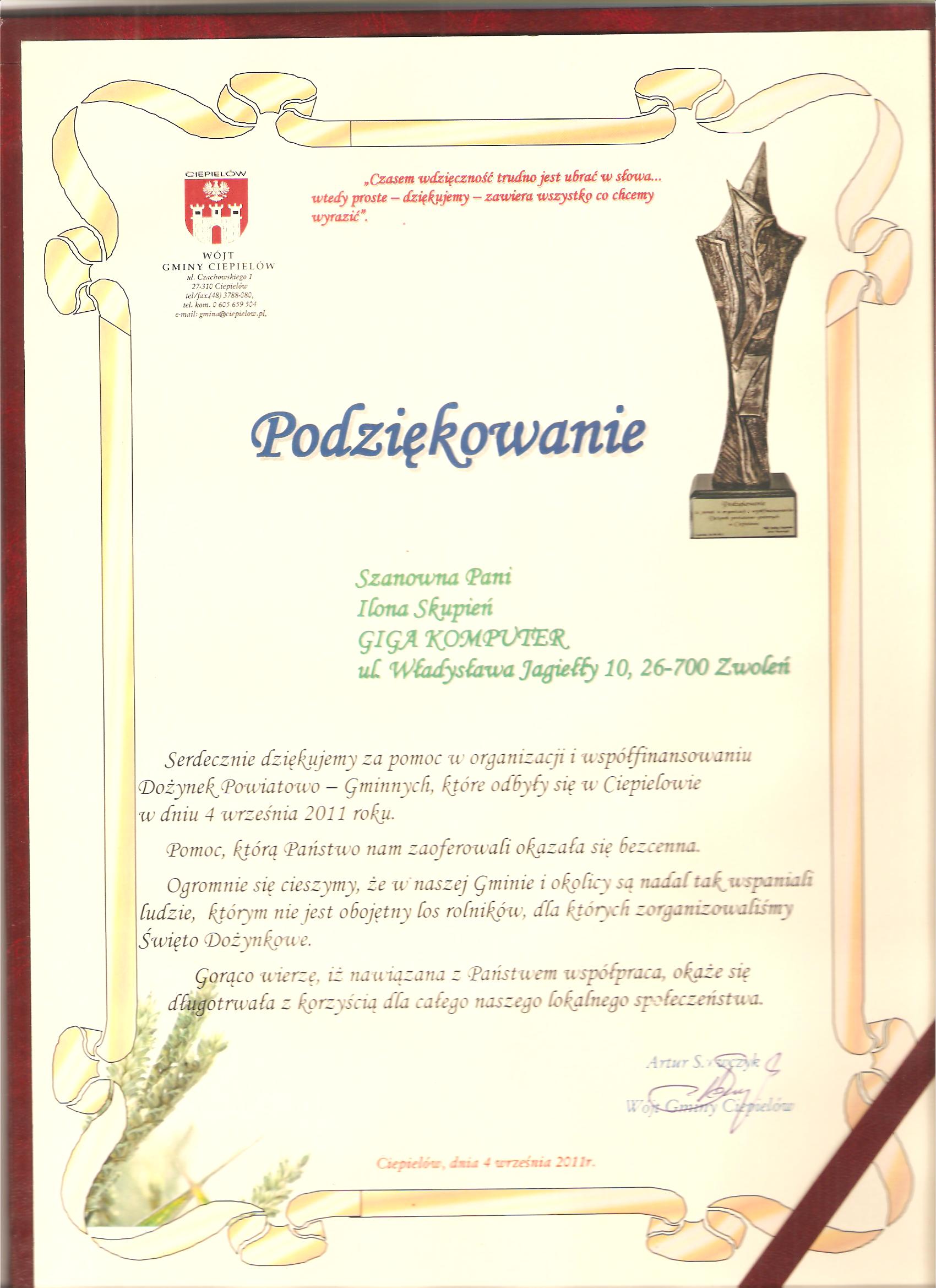 Dożynki Powiatowe 2011